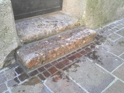 Vorlegstufe in Höttinger Breccie